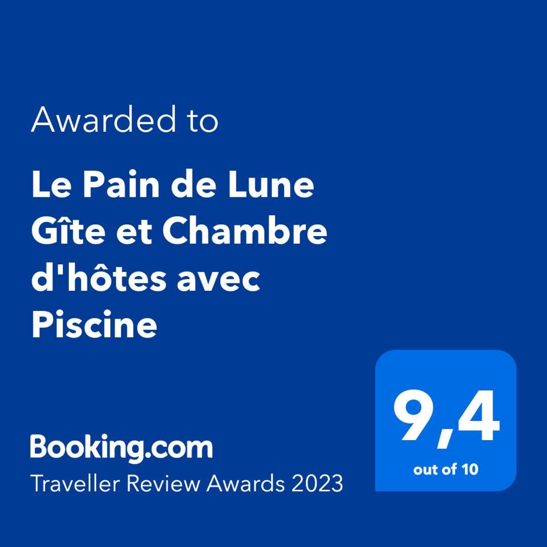 Le Pain De Lune Gite Et Chambre D'Hotes Avec Piscine Bourg-sur-Gironde Eksteriør billede